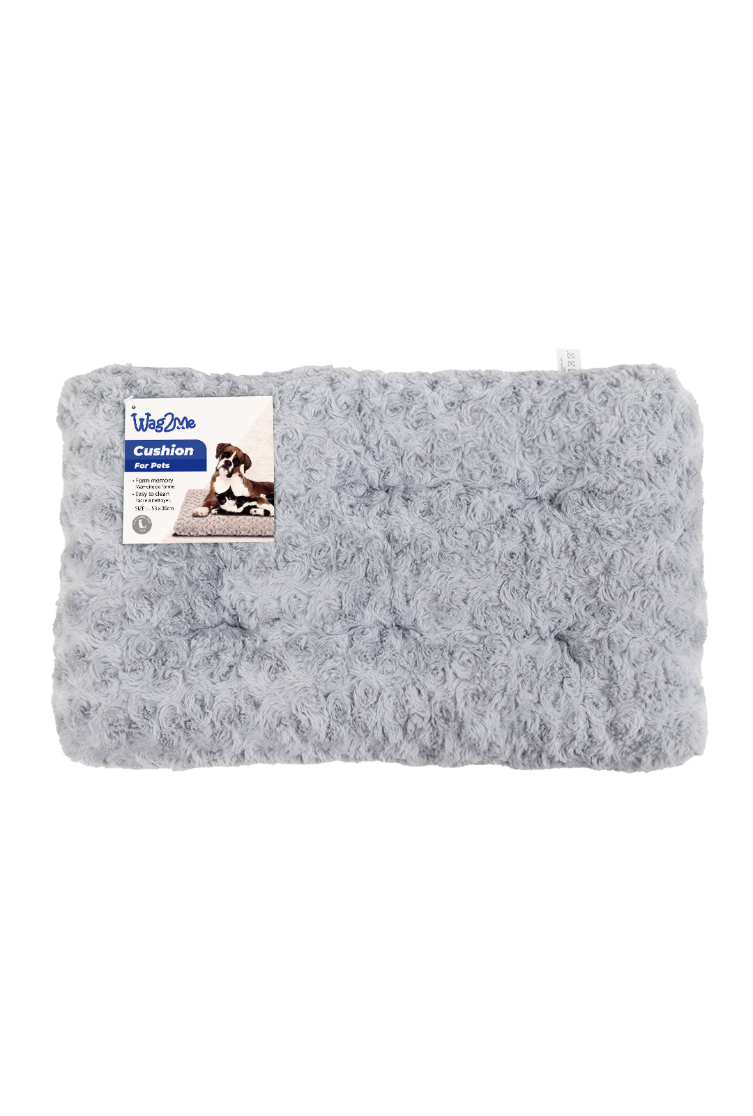 Wag2me Plush Dog Cushion Bed