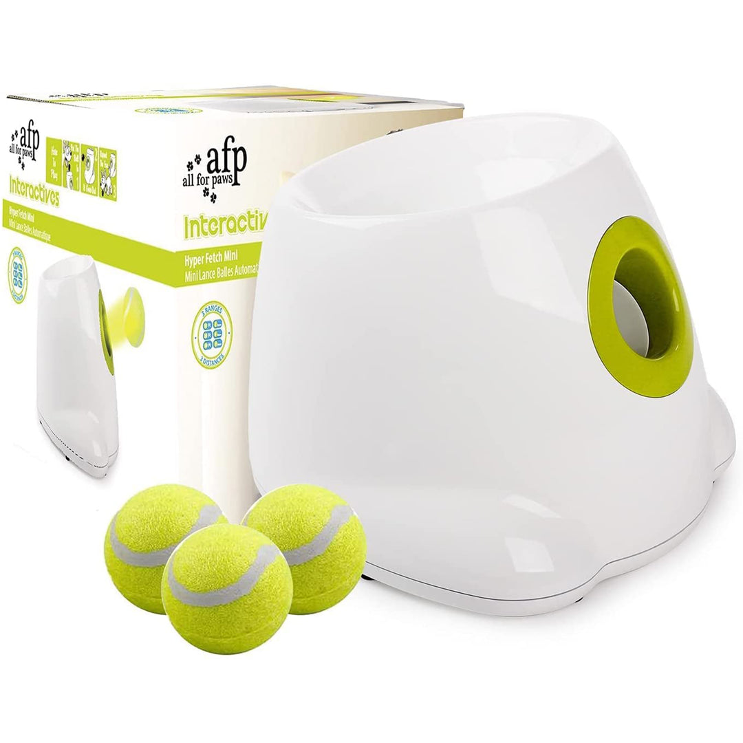 All For Paws Hyper Fetch (Mini) Automatic Ball Launcher Interactive Dog Toy