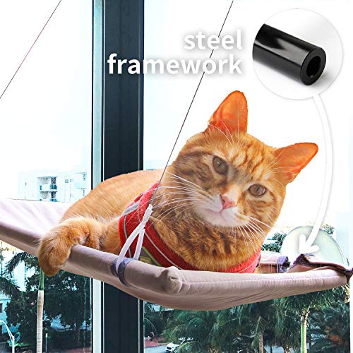 All For Paws Cat Window Perch Cat Resting Seat Perch Window Hammock
