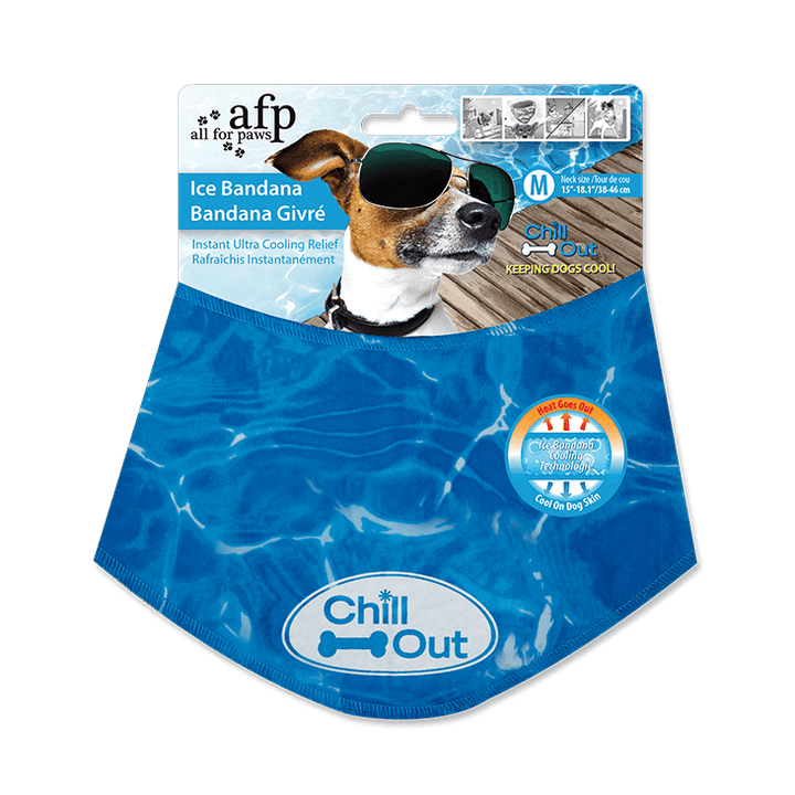 All For Paws Dog Ice Bandana- Medium