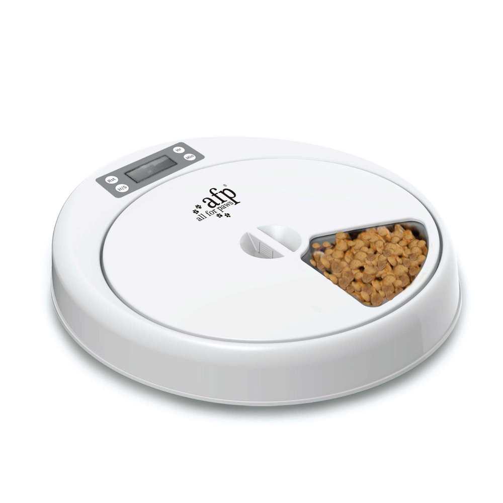 AFP 5 Meal Automatic Cat Feeder Timed Dog Dispenser Bowl
