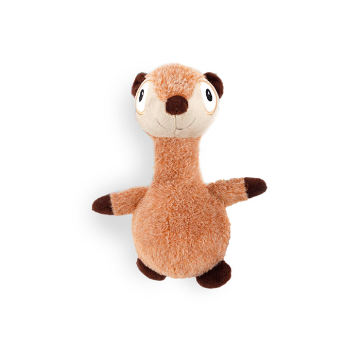 All For Paws Silent Squirrel Ultrasonic Squeaker Plush Dog Toy
