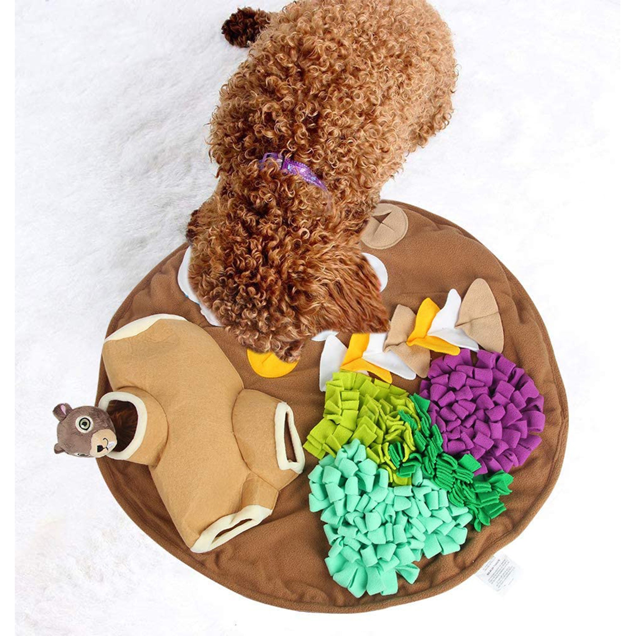 All For Paws Slow Feeding Training Snuffle Mat Interactive Dog Toy