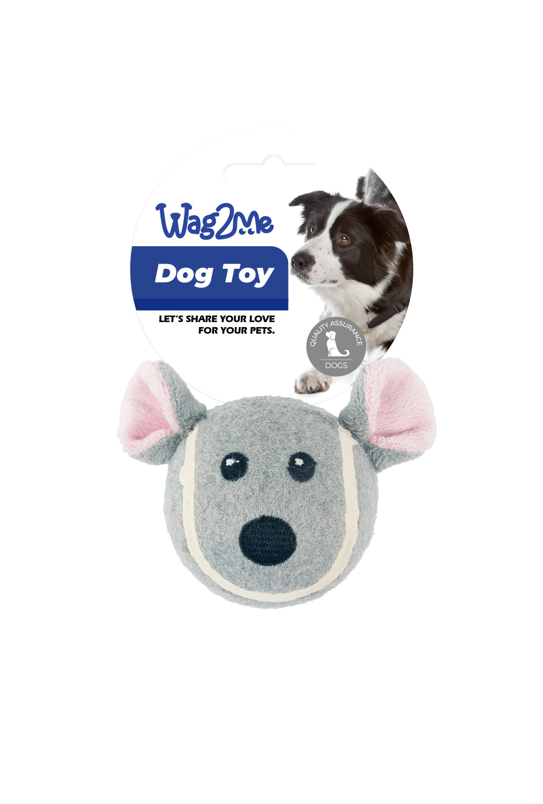 Wag2me Tooth Plush Cleaning Dog Toy