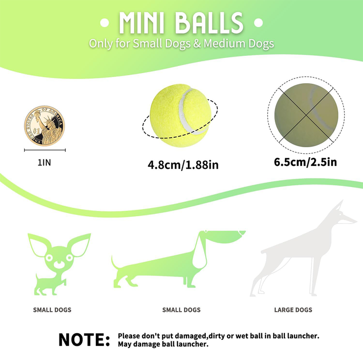 All For Paws Automatic Ball Launcher Interactive Small Dog Toy
