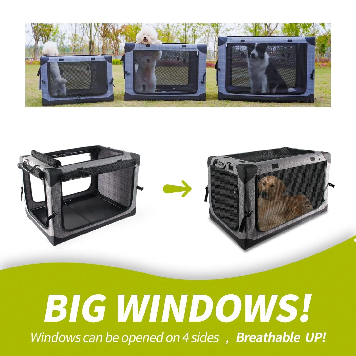 all-for-paws-4-door-dog-crate