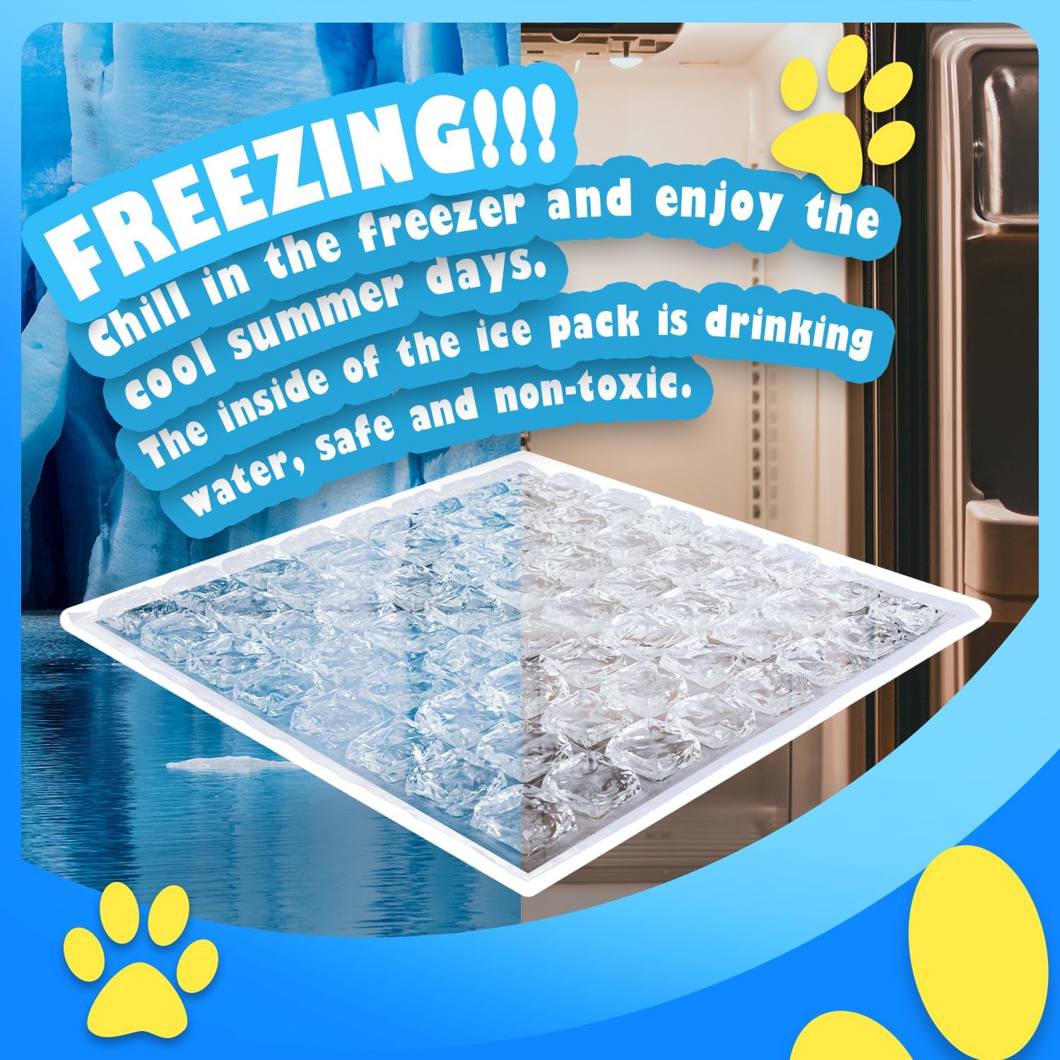 AFP Natural Cooling Mat for Pets | Stay Cool & Refreshed in Hot Summers