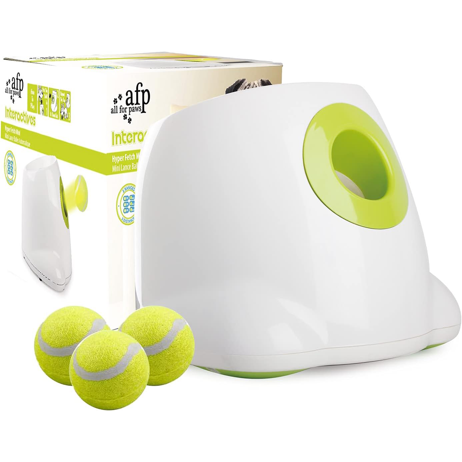 Products All For Paws Hyper Fetch (Maxi) Automatic Ball Launcher Interactive Dog Toy