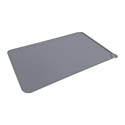 Pet Junkie Silicone Dog Bowl Mat - Placemat for Pet Bowls