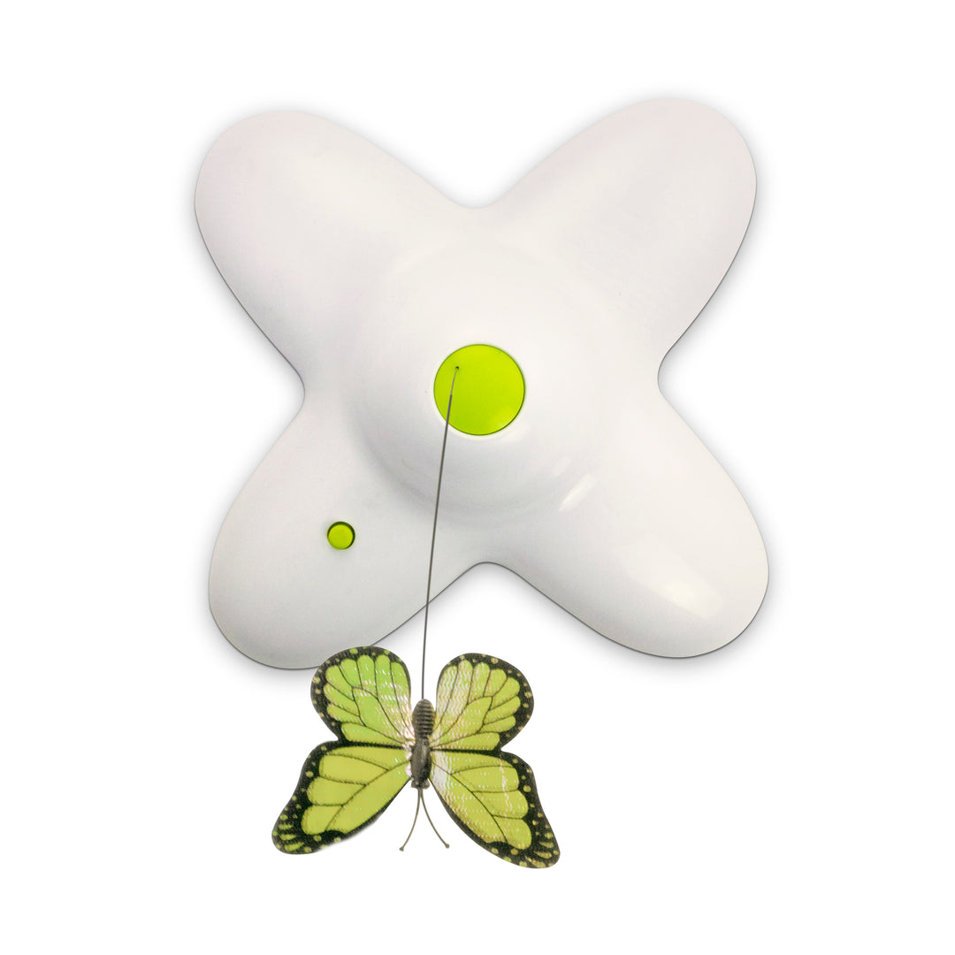 All For Paws Flutter Bug Rotating Butterfly Interactive Cat Toy