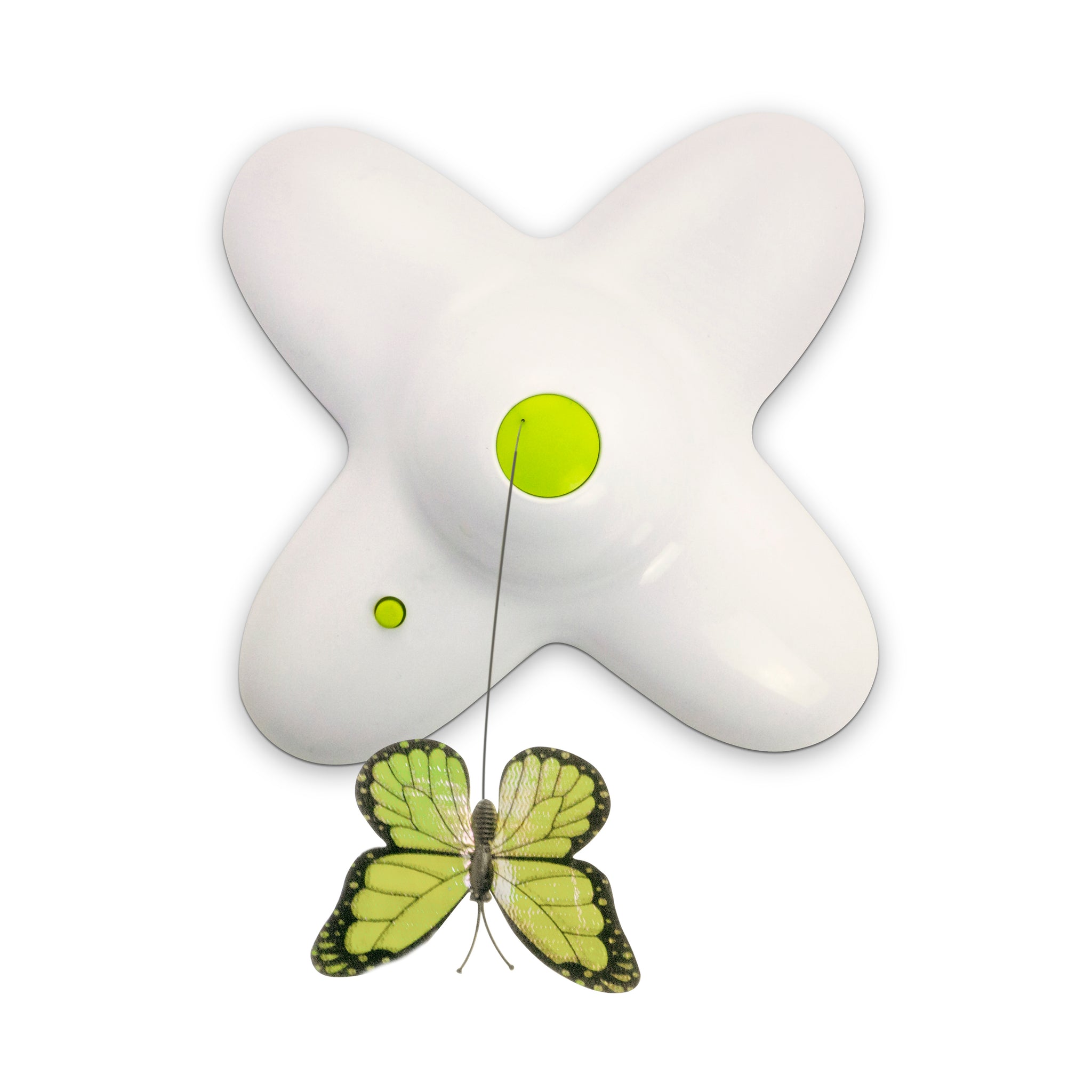 All For Paws Flutter Bug Rotating Butterfly Interactive Cat Toy