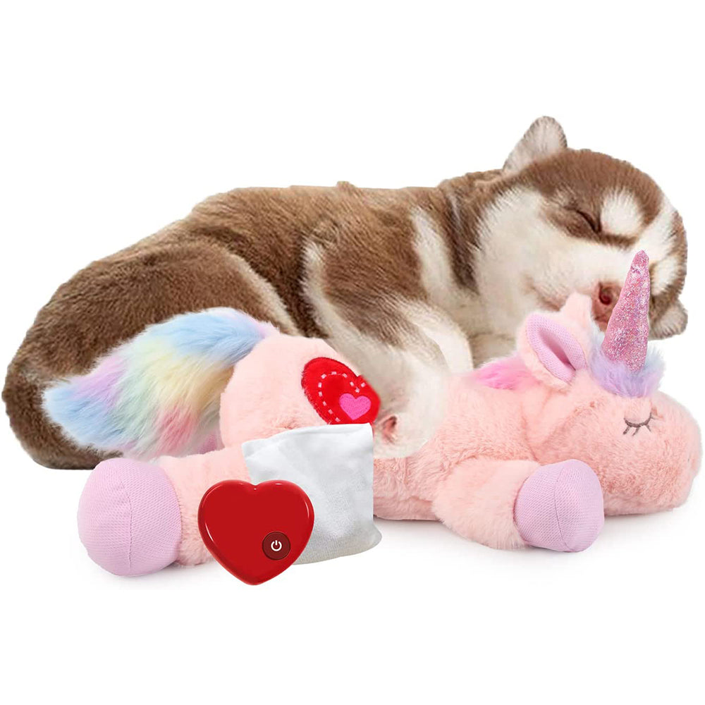 All For Paws Warm Unicorn Behavioral Aid Plush Dog Toy