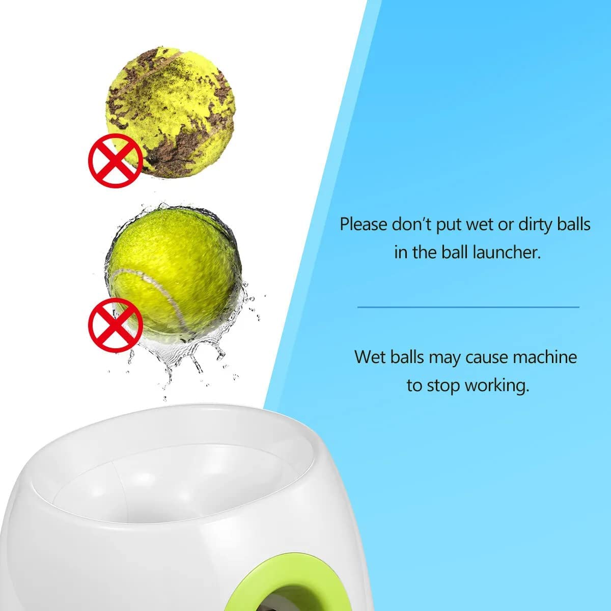 All For Paws Hyper Fetch (Mini) Automatic Ball Launcher Interactive Dog Toy