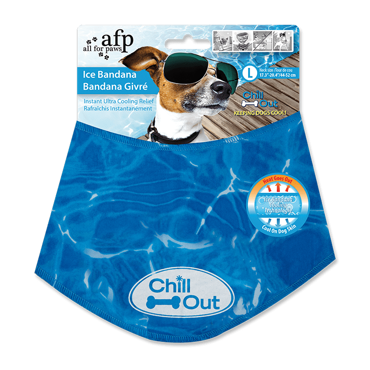 All For Paws Dog Ice Bandana- Large
