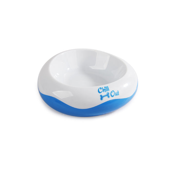 All For Paws Dog Cooler Bowl Keeps Water Cool and Fresh for Hours