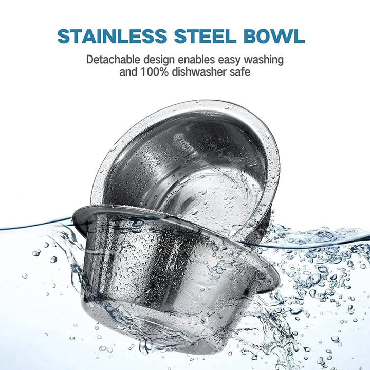 All For Paws 3 In 1 Elevated Double Diner Dog & Cat Bowls